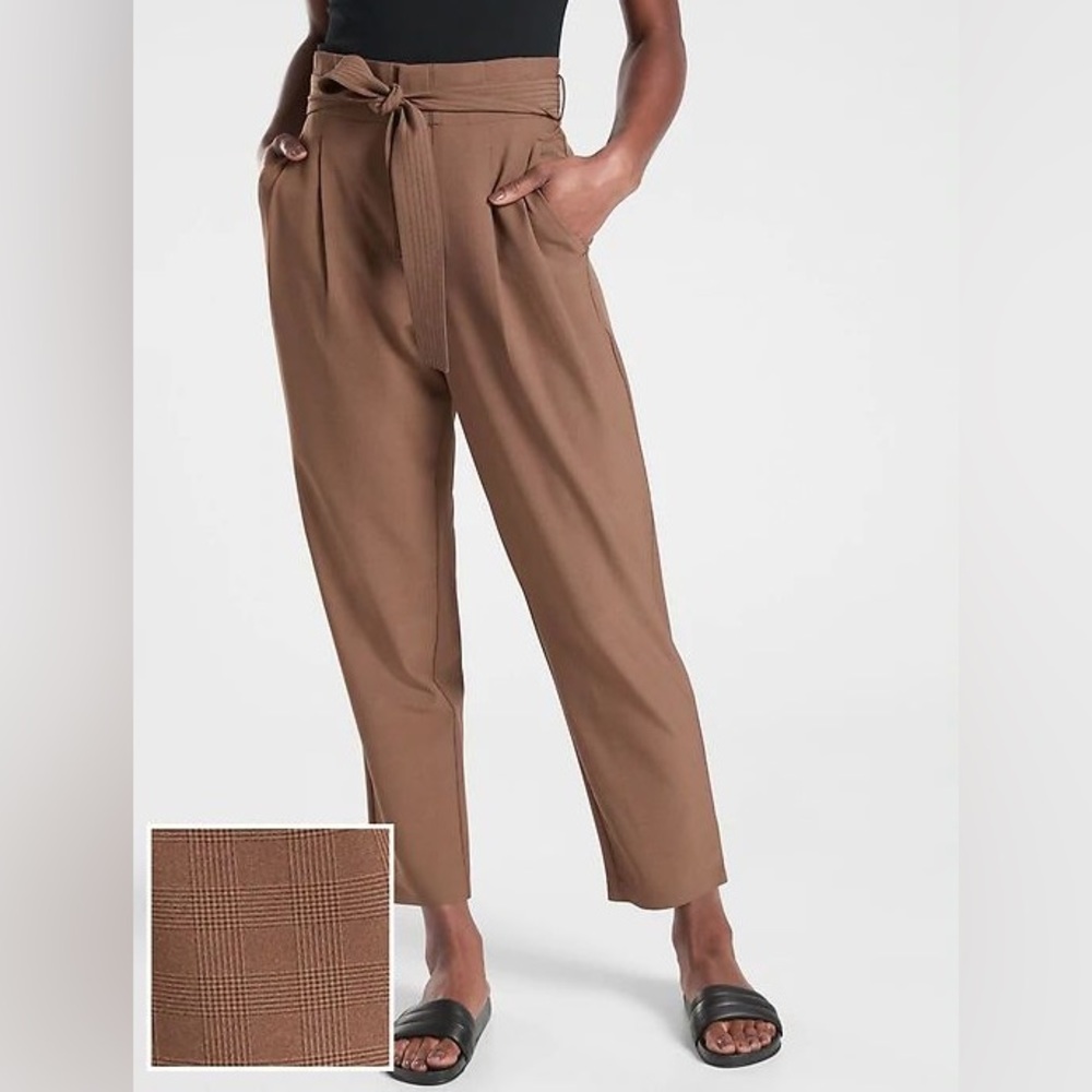 EUC Athleta Skyline II Plaid Pant, Sz 4